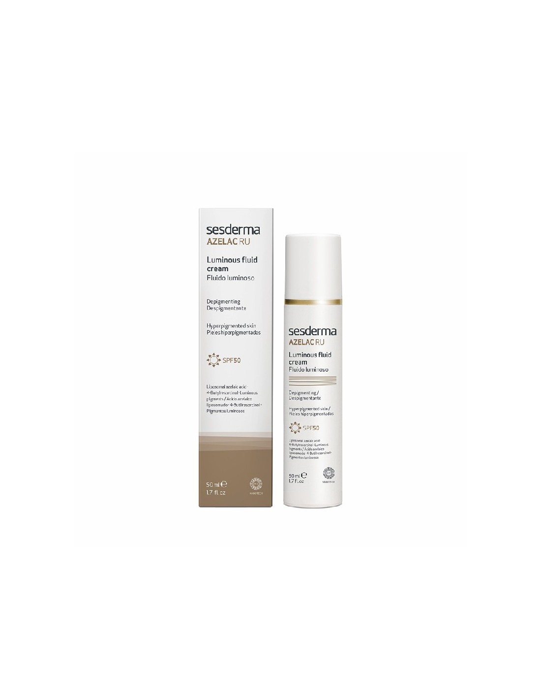 Azelac Ru Fluido Luminoso SPF50