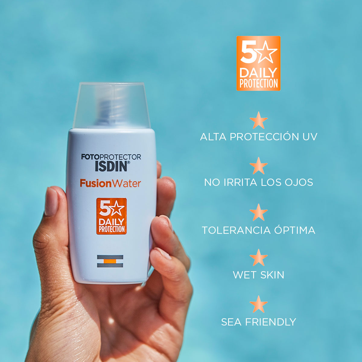 Fotoprotector Fusion Water SPF50 - Image 2