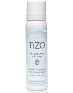 TIZO SHEERFOAM™ PARA CUERPO Y ROSTRO SIN TEÑIR SPF 30 100G