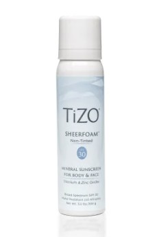 TIZO SHEERFOAM™ PARA CUERPO Y ROSTRO SIN TEÑIR SPF 30 100G