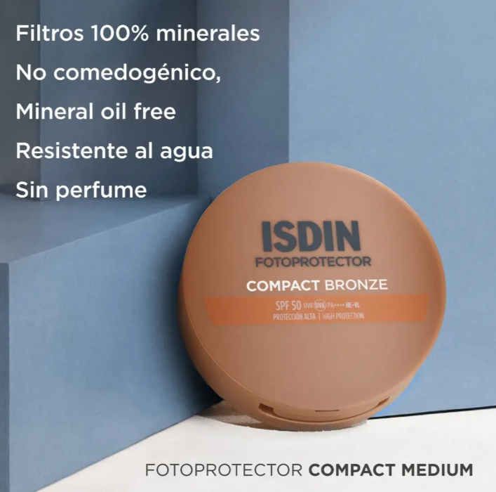 FotoProtector COMPACT BRONCE SPF50+ 10GRS - Image 2
