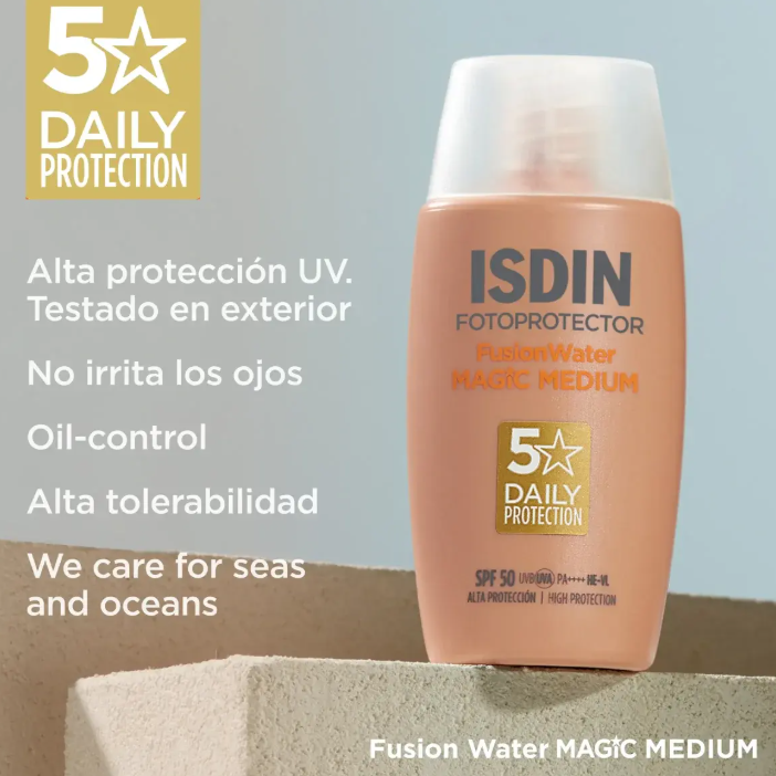 Fusion Water MAGIC COLOR MEDIUM SPF50 - Image 3