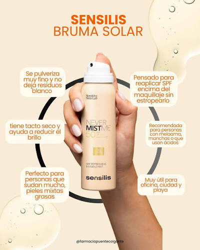 Bruma Never Mist Me Spf50 Reaplica Protección Solar - Image 3