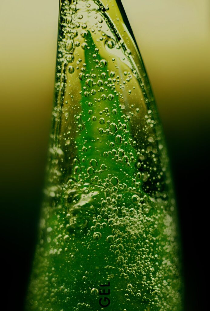 Gel de aloe vera fresco